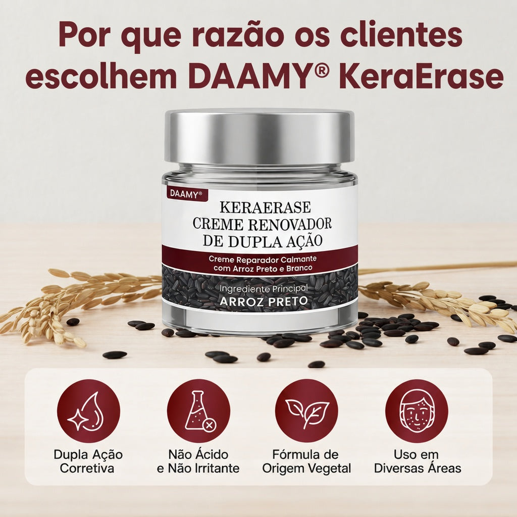 👨‍⚕️✨𝑫𝑨𝑨𝑴𝒀® KeraErase Creme Renovador de Dupla Ação